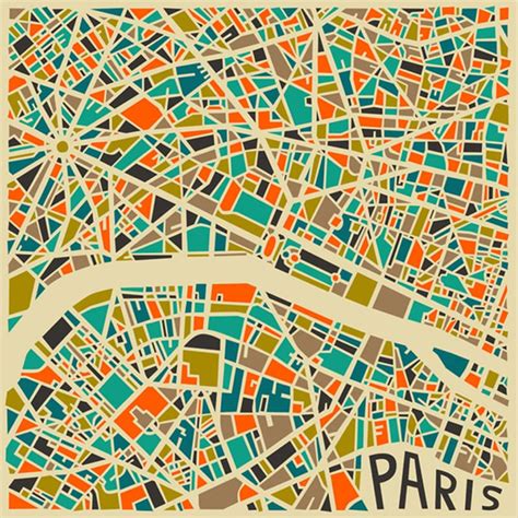 Modern Abstract City Maps — Colossal