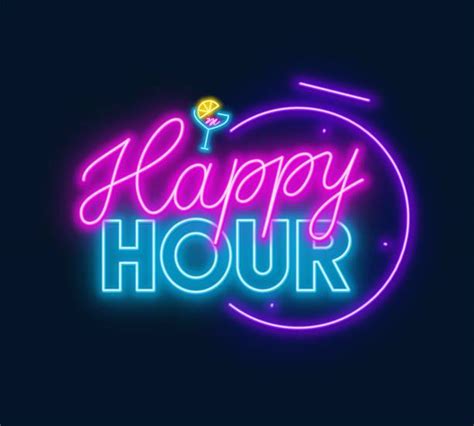 Happy Hour Sign Clip Art