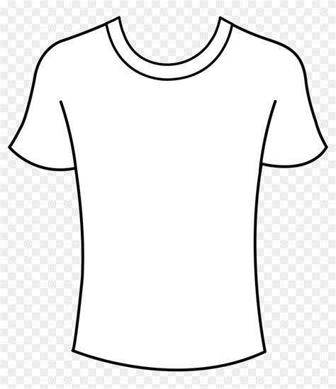 Transparent Shirt Design Template Png Transparent T Shirt Outline ...