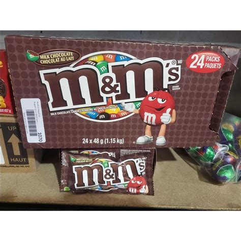 M&M's Milk Chocolate Candies 24x48g