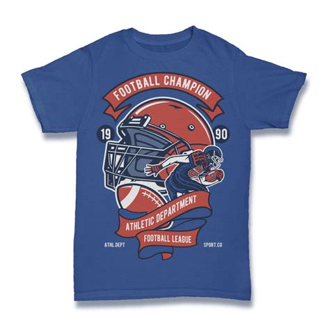 Football Champion League T-shirt design | Tshirt-Factory