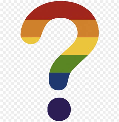 Free download | HD PNG rainbow questionmark rainbow question mark PNG transparent with Clear ...