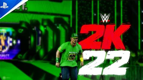 John Cena Entrance | WWE 2K22 - YouTube