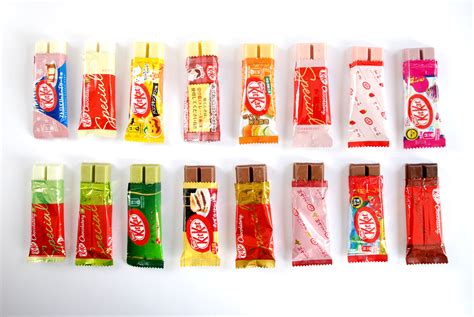 Tasting 17 Japanese Kit Kat Flavors - Om Nom Nomad