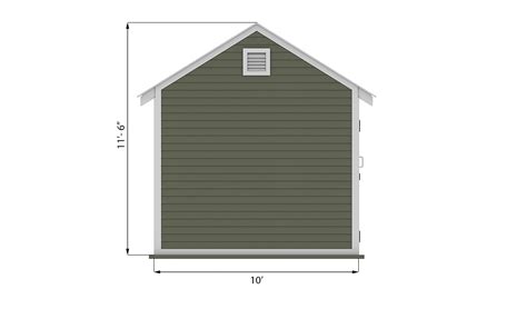 10x20 Storage Shed Plans - Shedplans.org