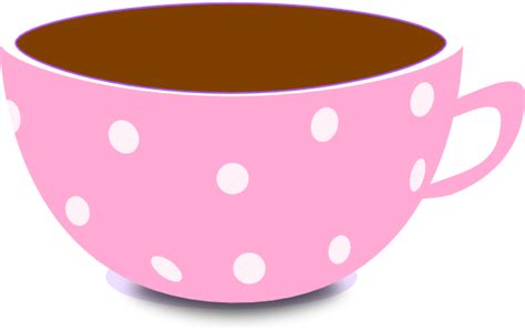 Pink Tea Cup Clip Art at Clker.com - vector clip art online, royalty ...