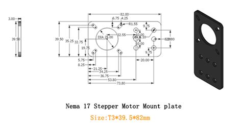 Nema 23 Motor Mount Dimensions | Webmotor.org