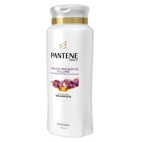 Pantene Pro-V Color Preserve Volume Shampoo, 21.1 fl oz - Walmart.com