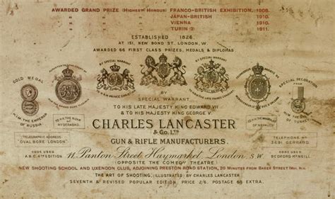 Our History | Charles Lancaster Gunmakers