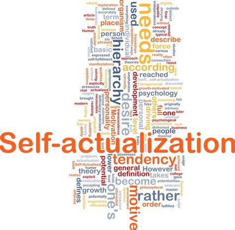 Self Actualization Examples