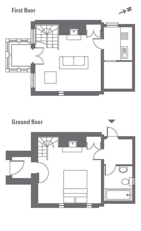 Security Guard House Plans Fascinating Security Guard House Floor Plan ...