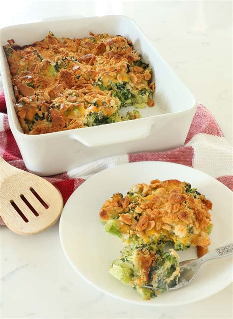 Broccoli Casserole with Ritz Crackers - Weekend Craft