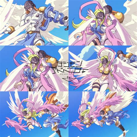 Digimon Angewomon And Angemon