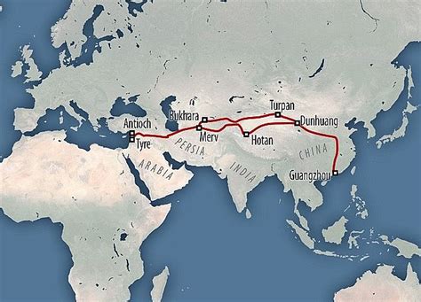 How the Silk Road was born:Trading route first emerged to help people of Asia survive climate ...