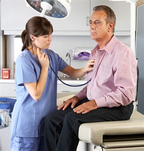 Male Patient Visiting Doctor's Office | Heart and Health Medical