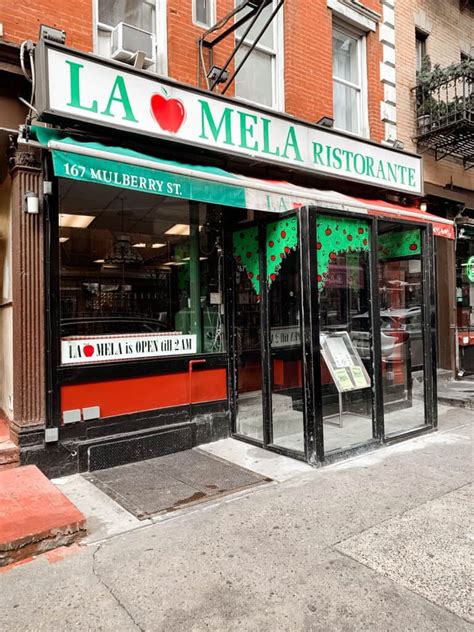 Best Little Italy Restaurants NYC: La Mela - Everyday Eyecandy