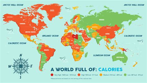 The World Food Map | Shake That Weight