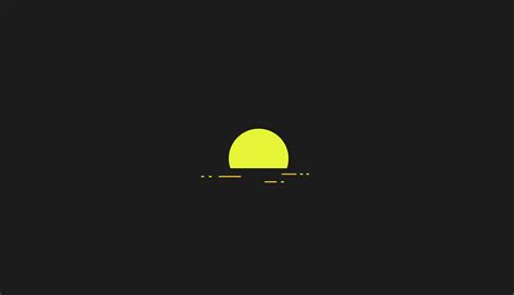 1336x768 Resolution Minimalism Sun 4k HD Laptop Wallpaper - Wallpapers Den