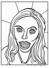 Creepy Coloring Pages 100% Free Printables sketch template