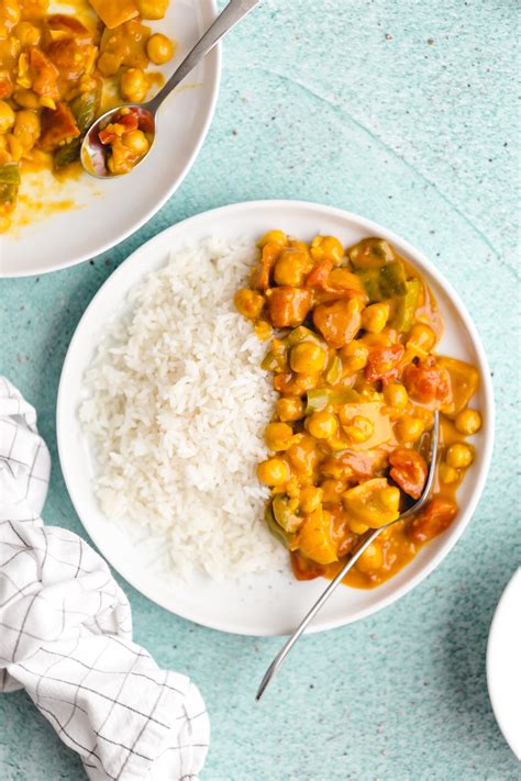 Easy Chickpea Curry | Andie Mitchell