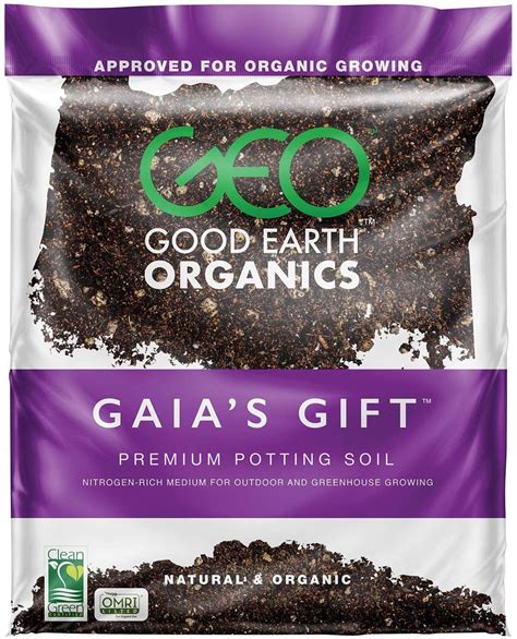 Buy Gaias Gift - Good Earth Organics, Heavy Feeding Organic Potting Soil - 2.5 gallons Online in ...