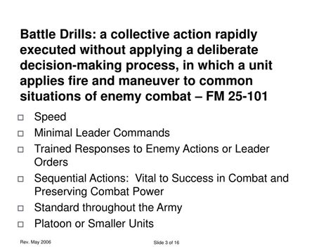 PPT - Battle Drills PowerPoint Presentation, free download - ID:1448553