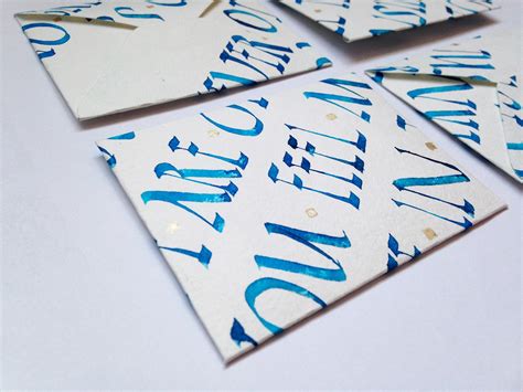 Calligraphy On Envelopes on Behance