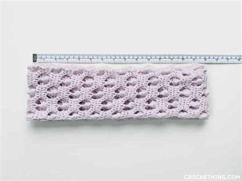 Blocked Puff Stitch Scarf - free crochet pattern for beginners