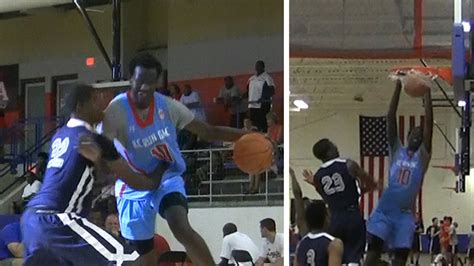 Manute Bol's 7 Ft Son is Dominating Puny Humans At 16 Years Old