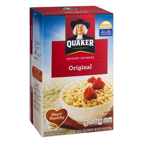 Quaker Oatmeal Nutrition Facts