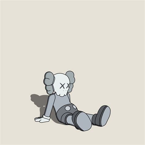 KAWS Holiday Wallpaper 4K, Kaws alone, Kaws sad, Sad mood