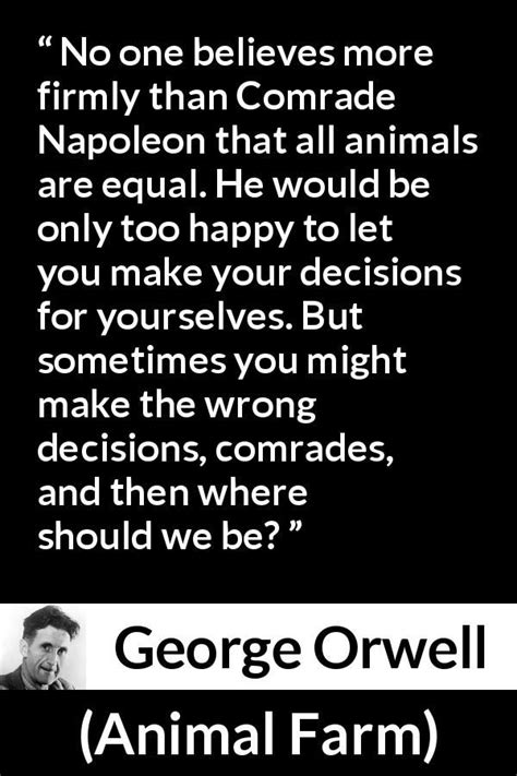 George Orwell Quote on Freedom from Animal Farm