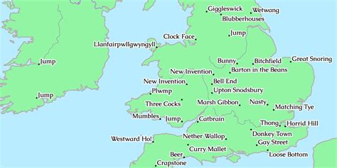 Funny Place Names In Northern Ireland | Humor Comittee