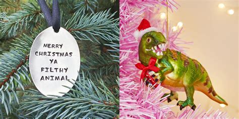 10 Funny Christmas Ornaments to Buy 2018 - Clever Tree Ornament Ideas