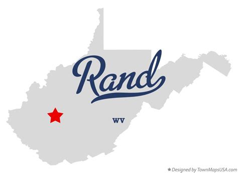 Map of Rand, WV, West Virginia