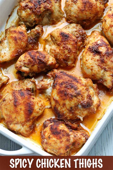 chicken thigh recipes boneless skinless baked - setkab.com