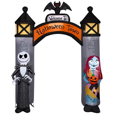 Gemmy 8.5-ft Lighted Disney The Nightmare Before Christmas Jack ...