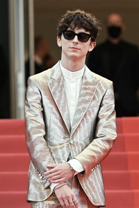 Timothée Chalamet dominó la alfombra roja de Cannes 2021 – El Heraldo ...