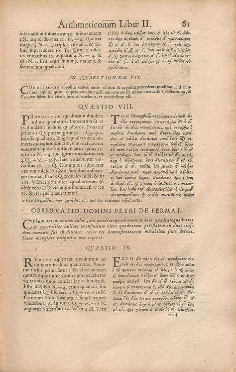 Fermat's Last Theorem - Alchetron, The Free Social Encyclopedia