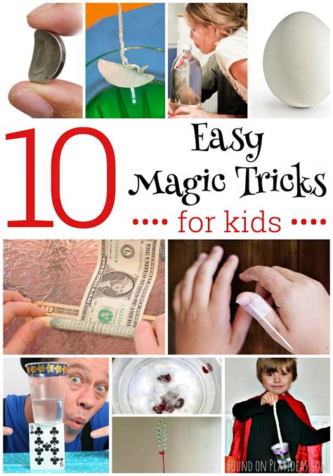 10 Easy Magic Tricks for Kids