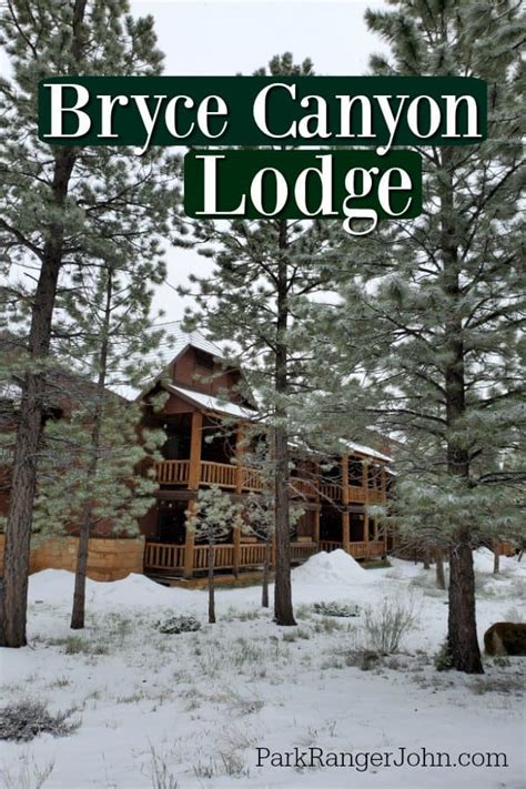 Bryce Canyon Lodge | Park Ranger John