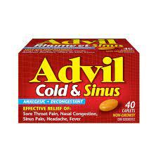 Advil Cold And Sinus: Uses - Side Effects - Warnings