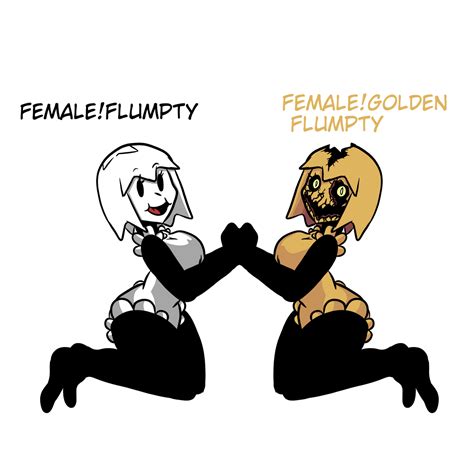 ONAF Female Flumpty and Golden!Flumpty fanart!! by ColorArtAndBolb on ...