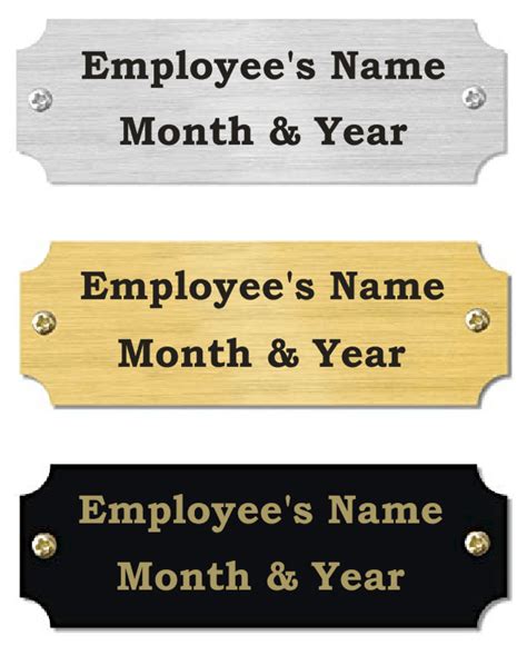 Employee of the Month Plaques & Awards | Gem Awards