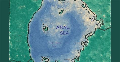 Maps By Sagar: The Tragedy of Aral Sea