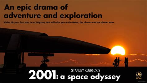 The Great Canadian Model Builders Web Page!: Orion III - 2001 A Space Odyssey Movie Poster Composite