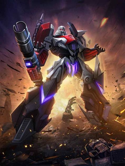 Decepticon Leader Megatron Artwork From Transformers Legends Game ...