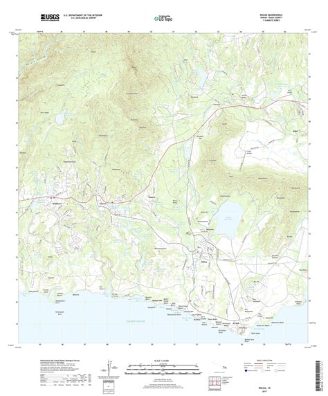 MyTopo Koloa, Hawaii USGS Quad Topo Map