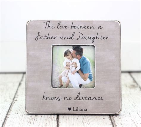 Father Daughter Frame Father's Day Gift Personalized Frame - Etsy