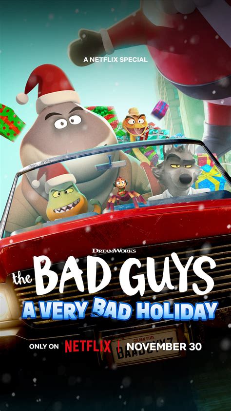 The Bad Guys: A Very Bad Holiday - Key Art, Trailer, & Images Released